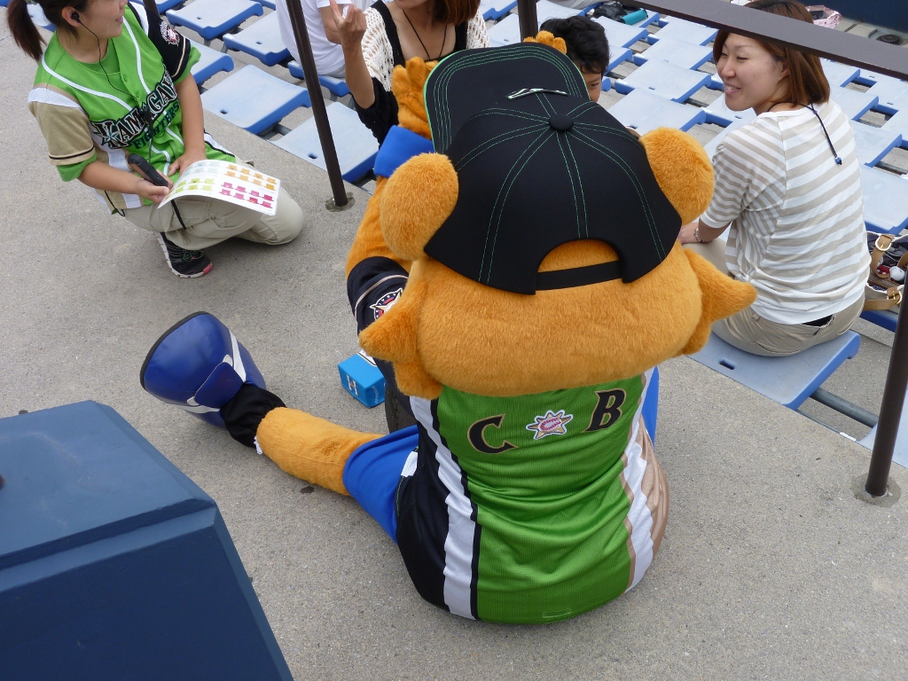カビーのティッシュサービス♪