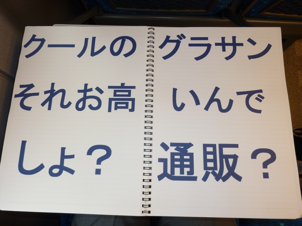 クールのグラサン、それお高いんでしょ?通販?